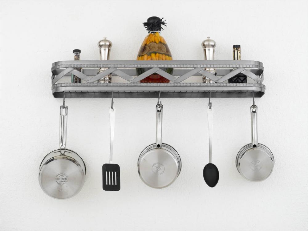 Wall Rack With Copper Insert